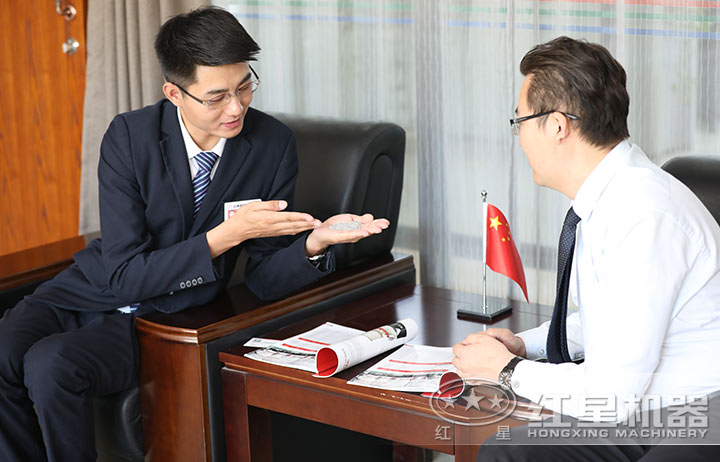 合作共贏，來廠客戶物料展示